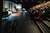 Podium van Kleine Zaal met tribune vol publiek